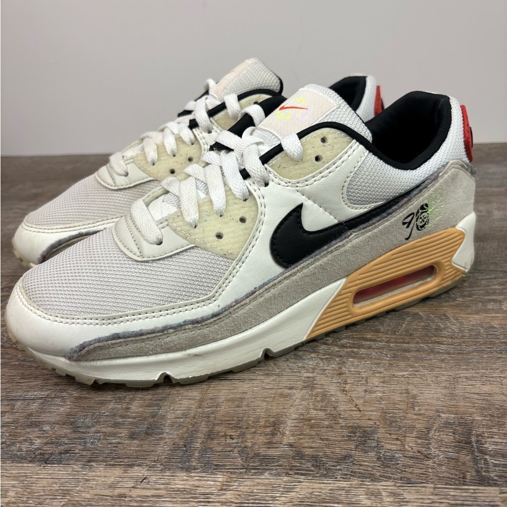 Nike Air Max 90 SE 'Swoosh Fiber DV3335-100 Size 8